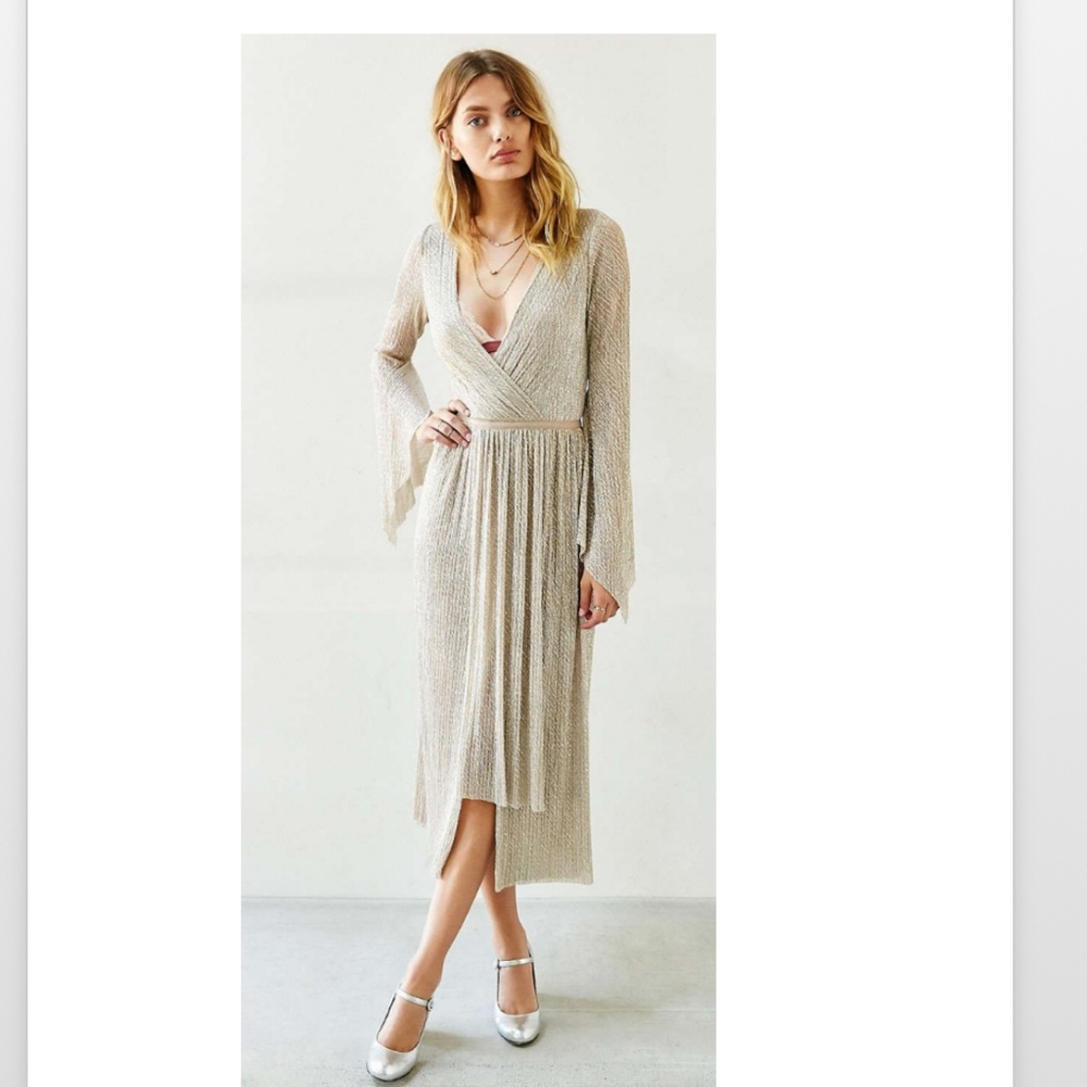 Bec & Bridge Gold Dust Maxi Dress